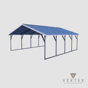 Architectural fabricated steel products by Vertex Hi Fab for modern construction
