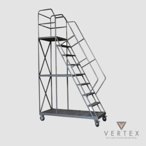 Heavy-duty industrial ladders by Vertex Hi Fab for safe elevated access